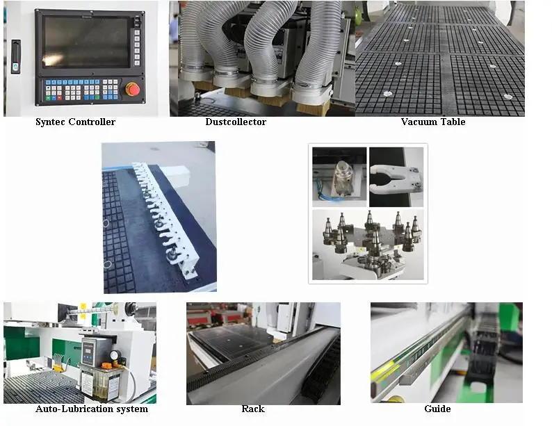 Engraving Machine 1325 Linear Atc CNC Router for Wood Door Carving Furniture Making