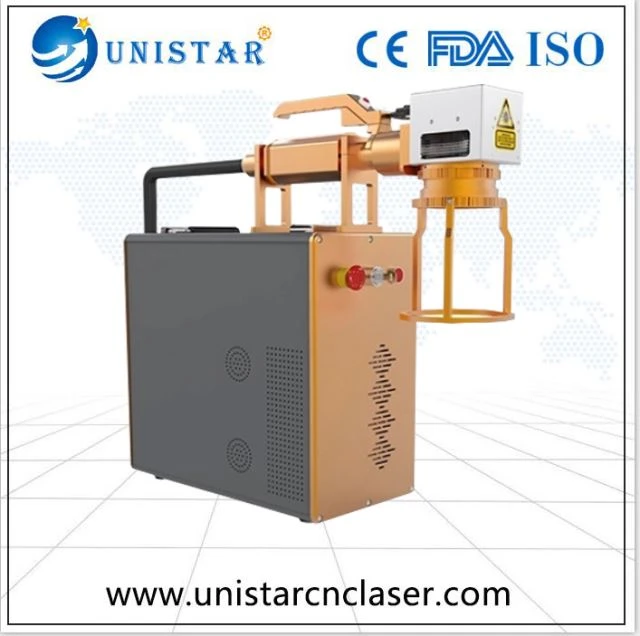 Mini Handhold Fiber Laser Merking Machine